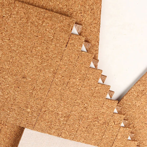 18*18*3mm Cork Pads karo Adhesive